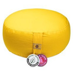 Yogi & Yogini Yellow Meditation Cushion XL