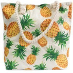 Rope Handle Bag - Pineapples