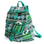 Jacquard Bag - Teal Backpack