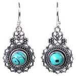 Bohemian Earrings with Turquoise