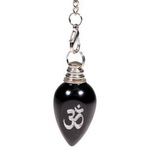 Pendulum OHM Black Agate