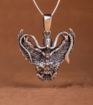 Garuda Talisman aus Silber 925