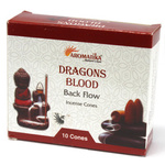 Dragon Blood - 10 x Aromatica Backflow Incense Cones