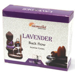 Lavender - 10 x Aromatica Backflow Incense Cones