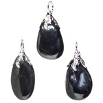 Gemstone pendant hematite