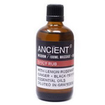 Spicy Rub Oil 100ml ANCIENT WISDOM