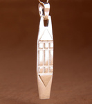 Silver Atlantis Pendant 4,7cm