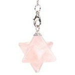 Pendulum Merkaba Rose Quartz