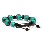 Bracelet Turquoise & Black Achat