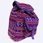 Kleine Nepal Rucksack Lila