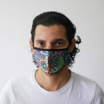 Reusable Fashion Face Mask - Funky Swirls